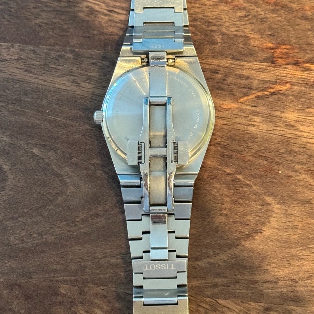 Tissot Men's Stainless Steel Watch - Blue Dial - Picture 3 of 3